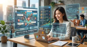 Chiến lược SEO & Local Marketing tổng thể giúp doanh nghiệp thống lĩnh thị trường khu vực.