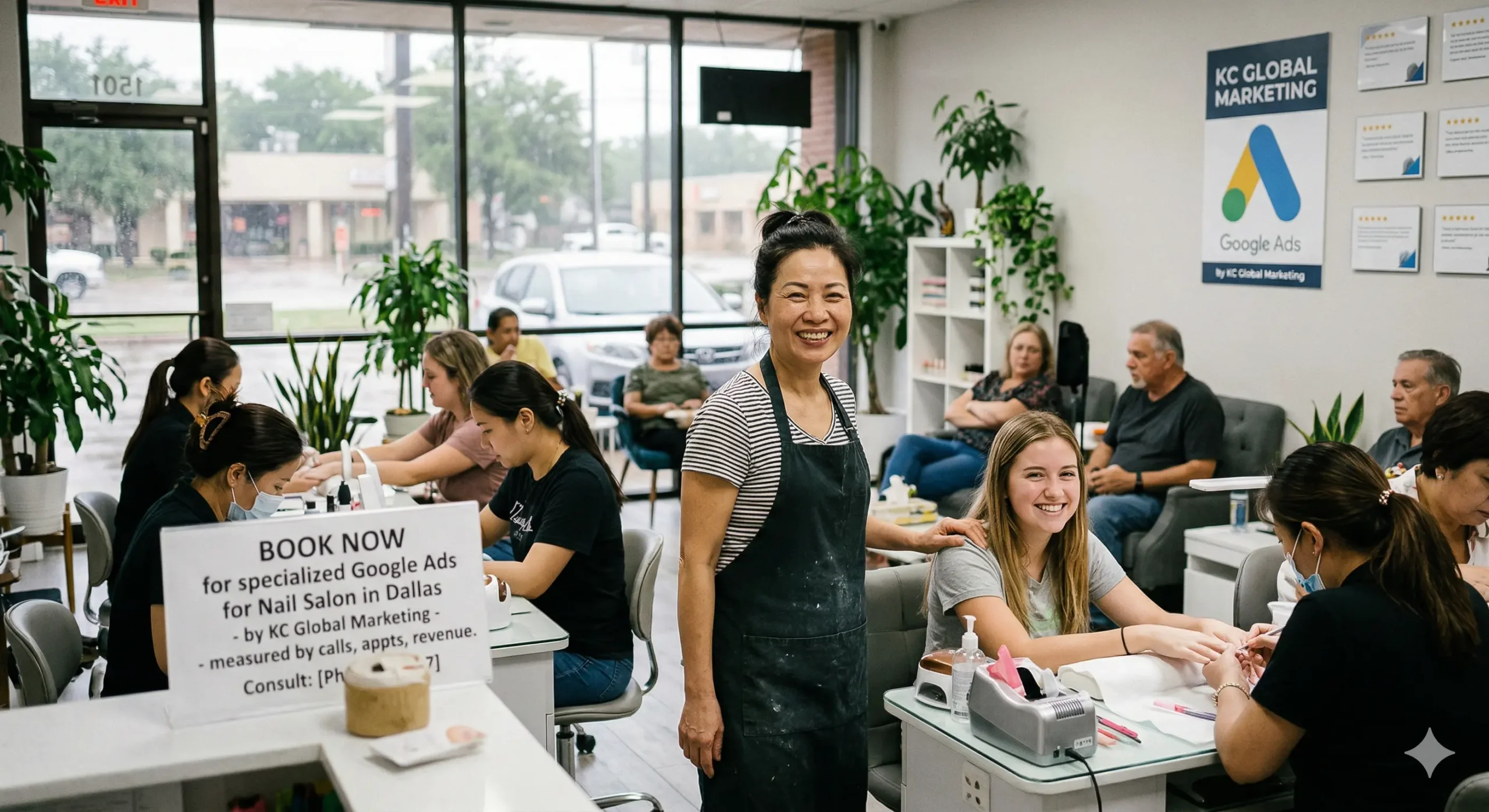 Đồng hành cùng chủ tiệm nail - Giảm chi phí quảng cáo
